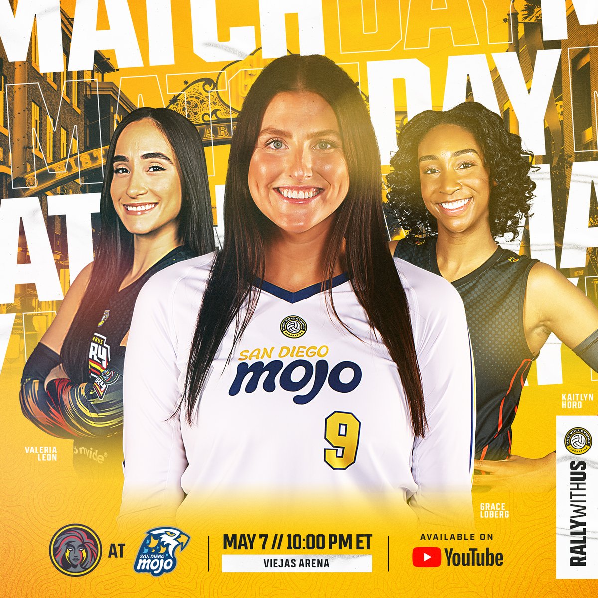 With the regular season winding down, the race for the postseason heats up. 🔥 @sandiegomojo plays host to @ColumbusFury tonight at 10 p.m. ET on @YouTube. #RealProVolleyball #ProVolleyball