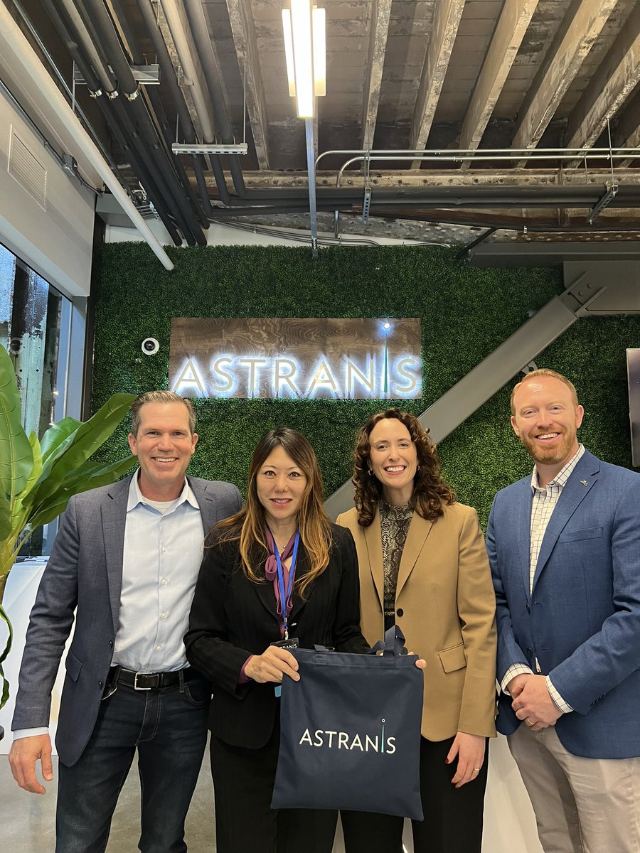 This company is so cool! I learned so much about satellites and different orbits. @Astranis makes small satellites in the high orbit (the most valuable real estate in the solar system) launched by @SpaceX rockets. These are “Made/Operated in California for California.” The “Big…