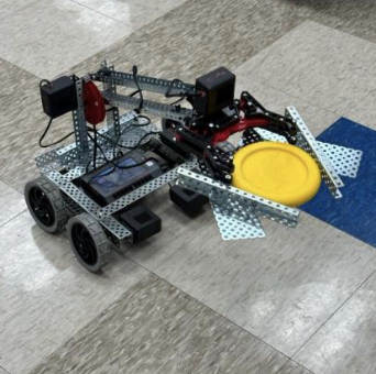 What are some of the things that people are using their old game elements for from @VEXRobotics ? Students were tasked with designing giant board games that could be played in part by #robotics I've seen Triballs used as game pieces, and Spin Up Discs used for Connect Four.