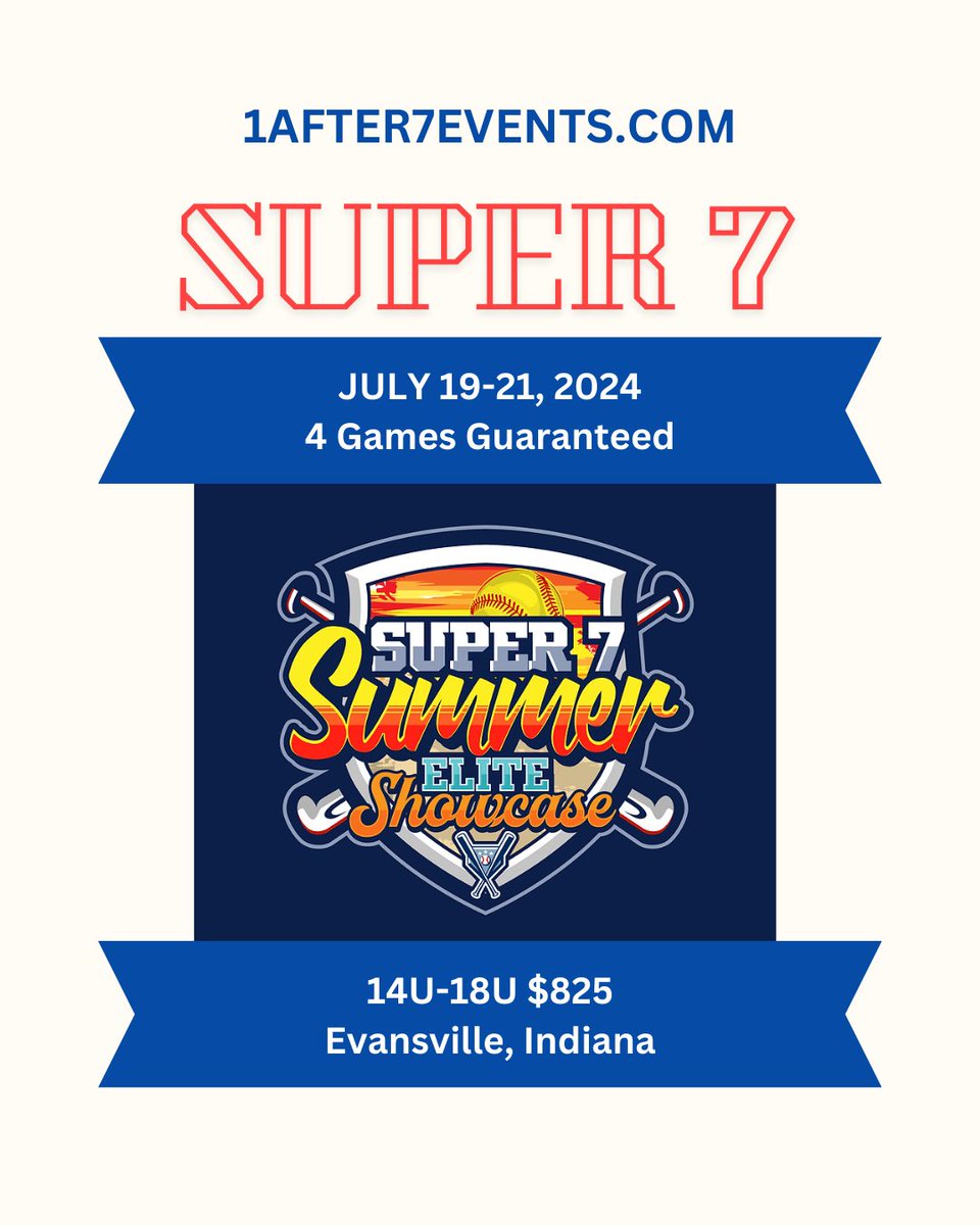 Still some spots left! Come hang out with us in Evansville and enjoy a great weekend of softball!

Sign up through the link in our bio