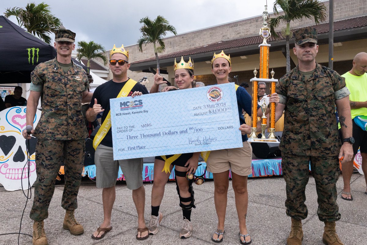 🌮 Tacolympics K-Bay 2024 was a blast! 💥

Our Headquarters Battalion Marines got cooking for a great cause, raising funds for our unit's birthday ball. The cookoff celebrated Hispanic culture and unity through friendly competition and amazing tacos!