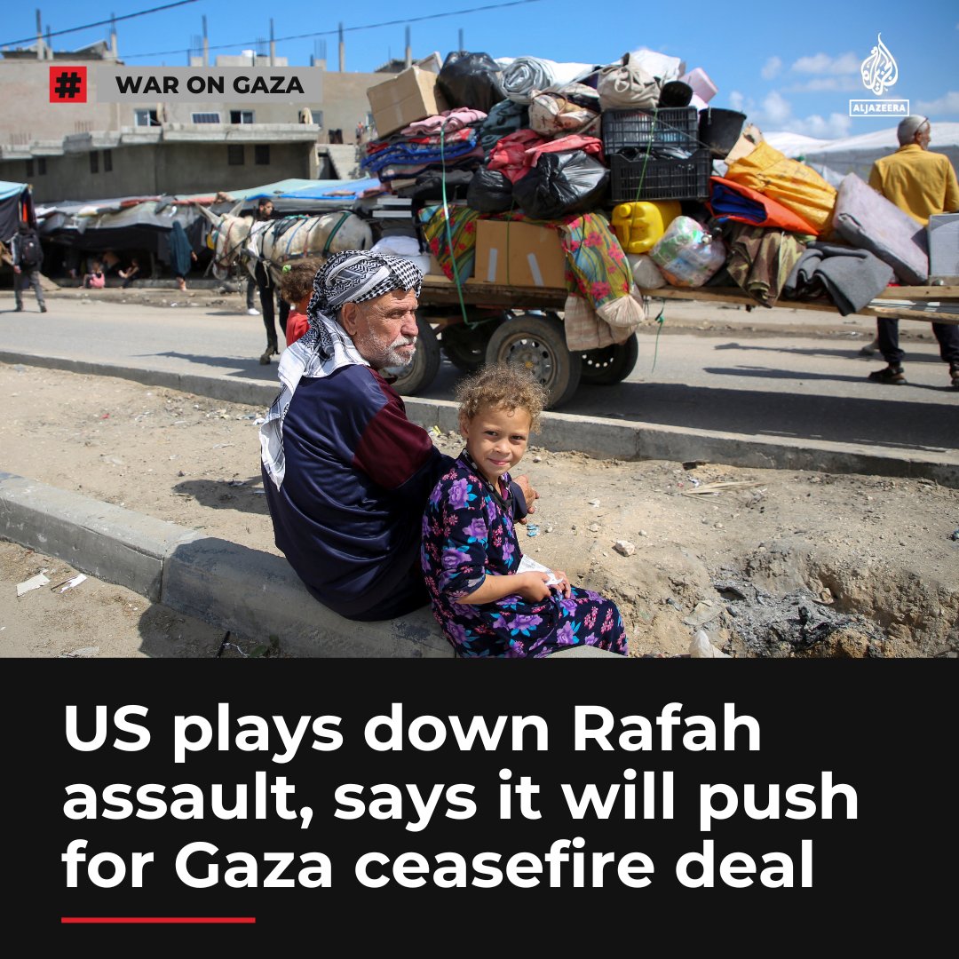 The US has downplayed the deadly Israeli assault on Rafah, saying the offensive appears to be 'limited' despite concerns aje.io/s7lhn3