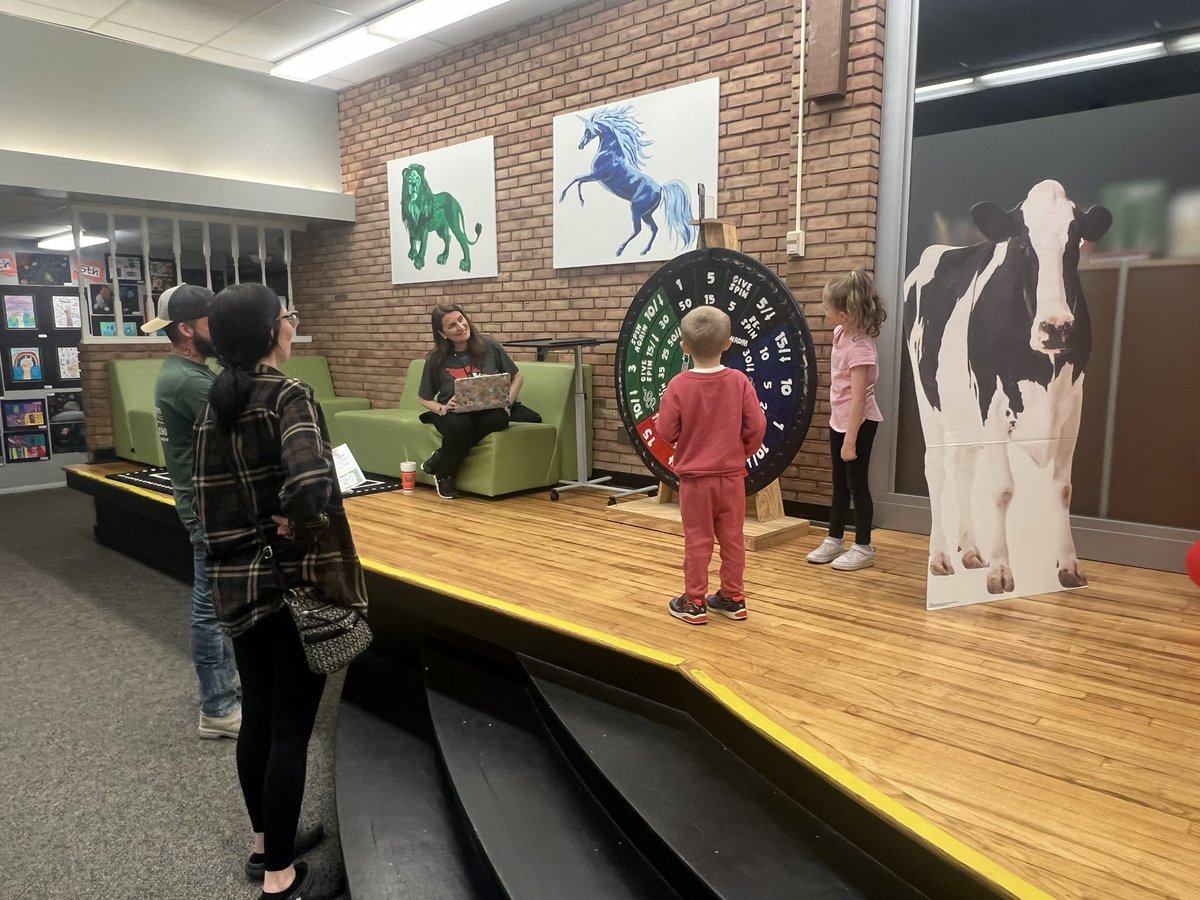 Lake Elementary Art Show and STREAM night was a huge success! #lakecards