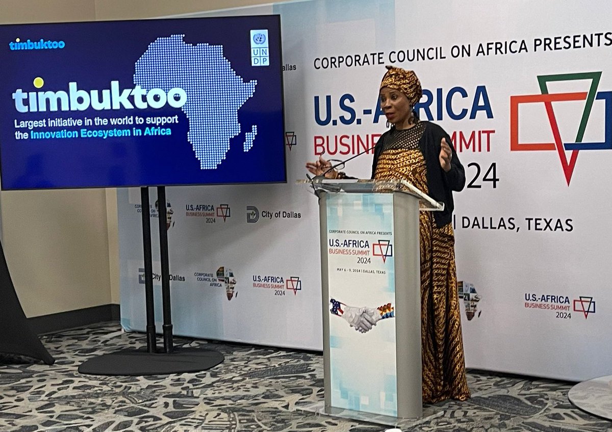 Touched down in #Dallas for the #USAfricaBizSummit by @CorpCnclAfrica

Looking fwd to joining 1,000+ participants incl heads of state, US officials & business leaders from across US&Africa to showcase #timbuktoo 

➡️Let's connect & spark Africa’s startups revolution!