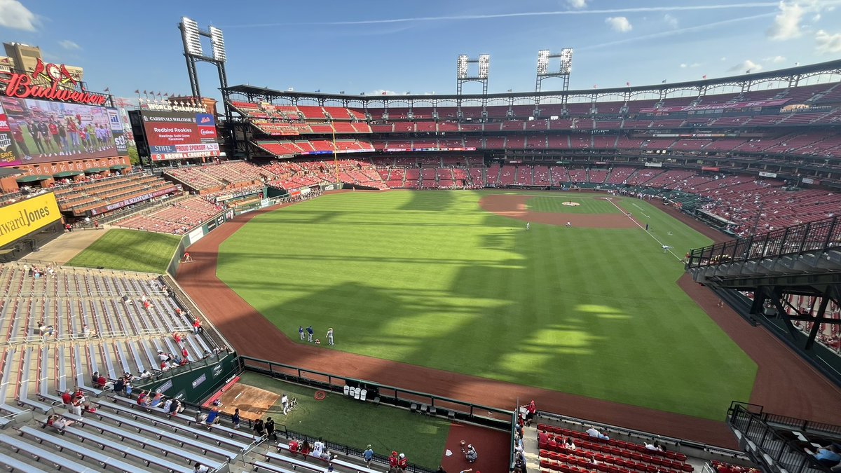 Game Two from Busch Stadium.