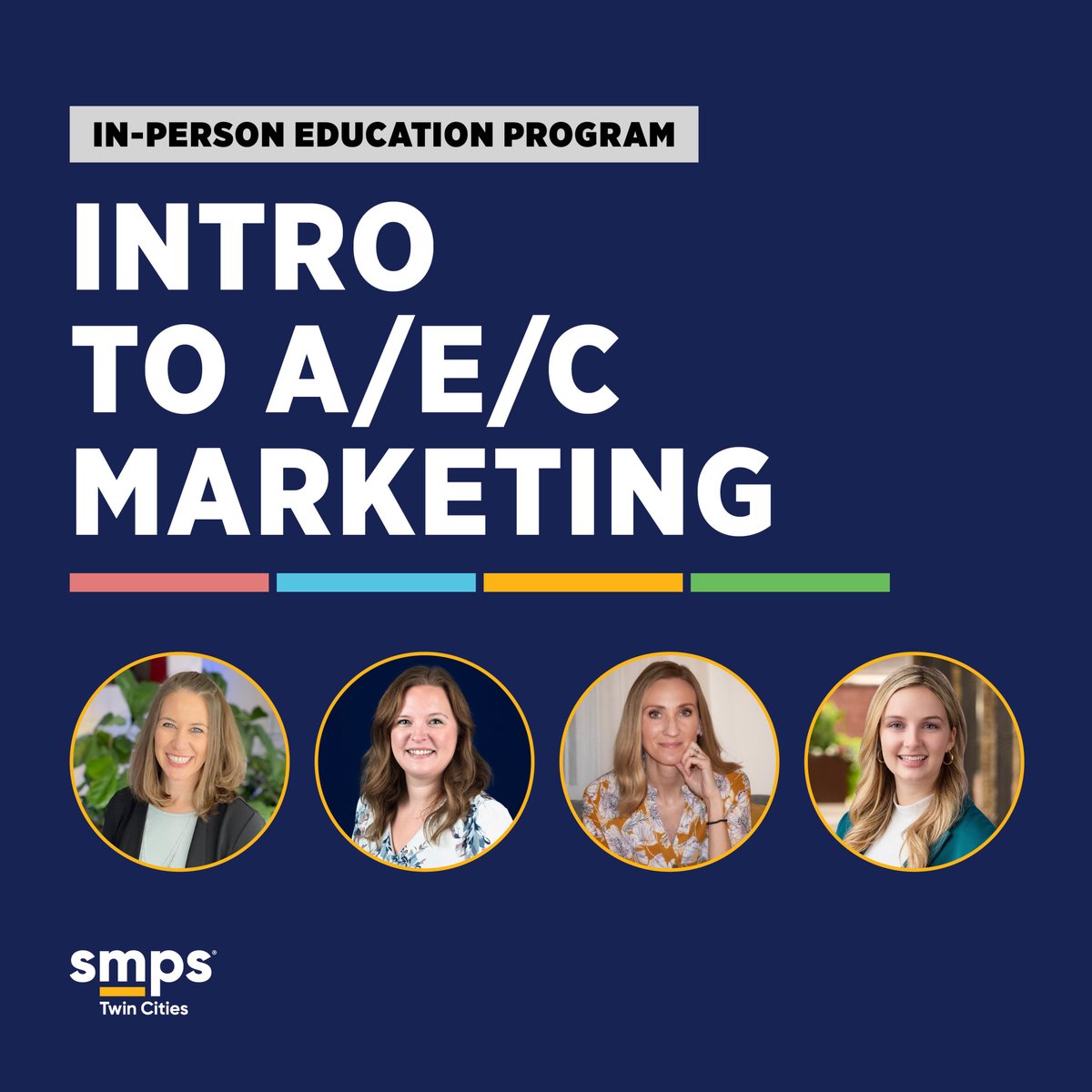 Are you ready to learn about the best practices, tools, and trends for YOU to be successful in your role? Well, our upcoming in-person education program on Wednesday, June 5 is just for you! 👏

➡️ Link in bio.

#SMPSTC #AECMarketing #BestPractices #Tools #Trends #SignUp