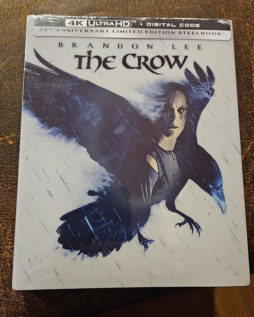 #TheCrow #4K #Steelbook #Bluray #PhysicalMedia #BrandonLee