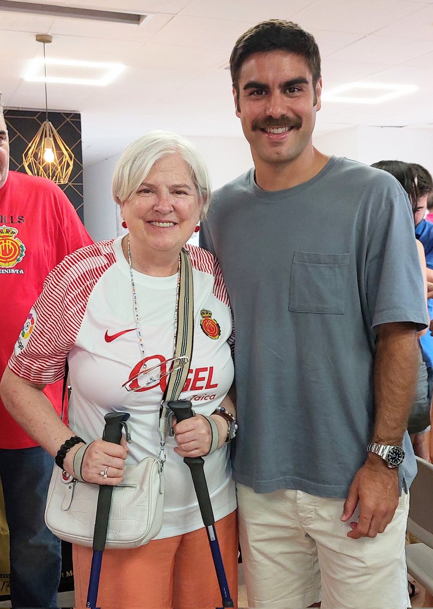 @Abdón Prats, un de los mejores jugadores del RCD MALLORCA 😀❤️🖤❤️🖤👹👹