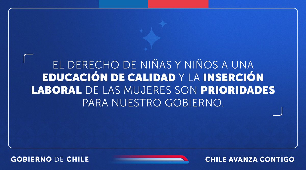 #SalaCunaParaChile 💫 Lo dijimos desde un comienzo: Legislar en educación parvularia debe hacerse responsablemente y con perspectiva a futuro, desde la corresponsabilidad y velando siempre por el derecho a una educación de calidad. Hoy, presentamos la Agenda #SalaCunaParaChile…