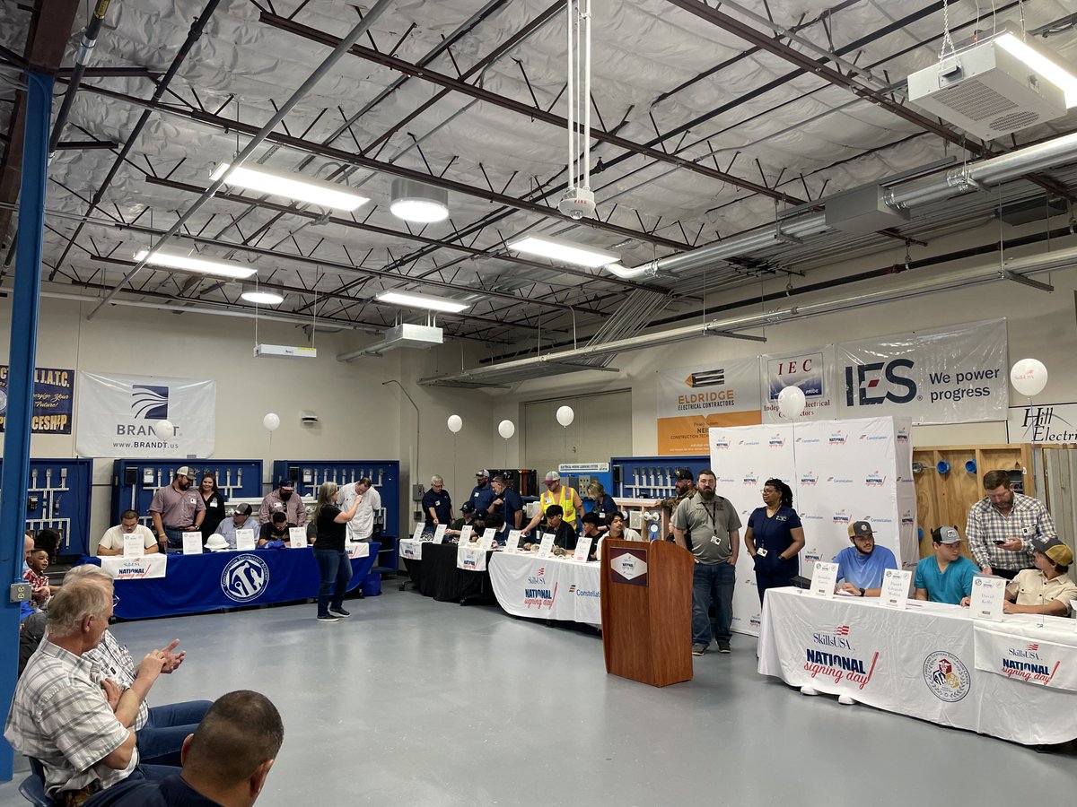 Congrats to the 3,000 students on track for careers in the skilled trades through @SkillsUSA, a flagship partner of our Powering Change initiative. We’re expanding our partnership to @NEISD_CTEC & @tstcwaco to support future skilled pros in fields such as power generation.