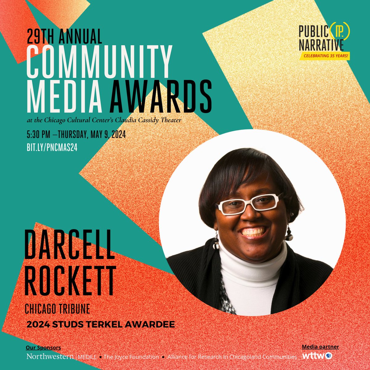 Meet Darcel: Darcel Rockett crafts stories about underrepresented communities at the @chicagotribune. The longtime journalist has contributed to the industry from London to L.A., always keeping an ear to the ground to bring unique perspectives to her work. bit.ly/PNCMAS24