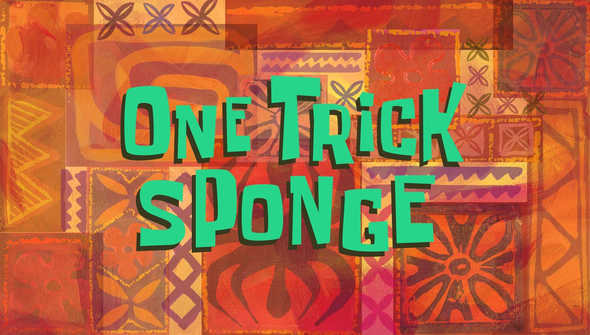 JasonAwes16's tweet image. The last time I watched SpongeBob was in the Episode, "One Tricked Sponge" from Season 12. I haven't watched SpongeBob for a few years. But I did come back to SpongeBob to catch up. So I have to watch Season 12 and Season 13. In the end, it is a, "You're not missing much" deal.