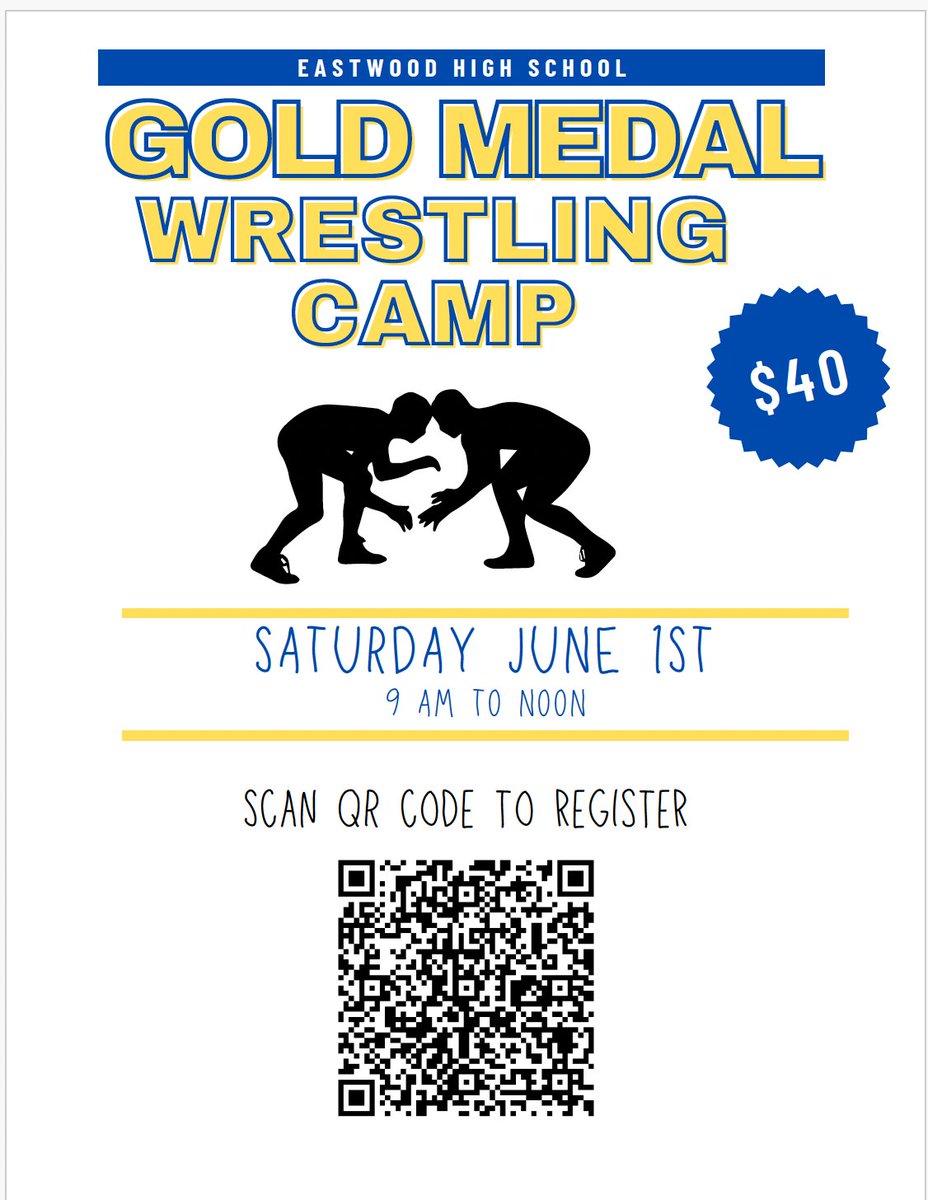 🤼‍♂️💪 Calling All Wrestlers! Don't Miss Out on this Incredible Wrestling Camp Opportunity! 💥🏆 @Gmaria1G @YISDAthletics1