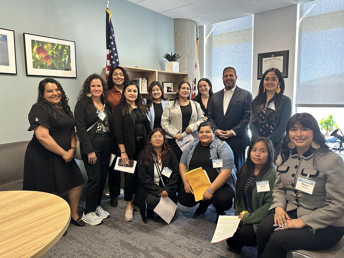 Glad to meet with #Latinas from the Central Valley as they advocate for @HOPELatinas legislative priorities. #ally #LatinaActionDay #HOPEinAction