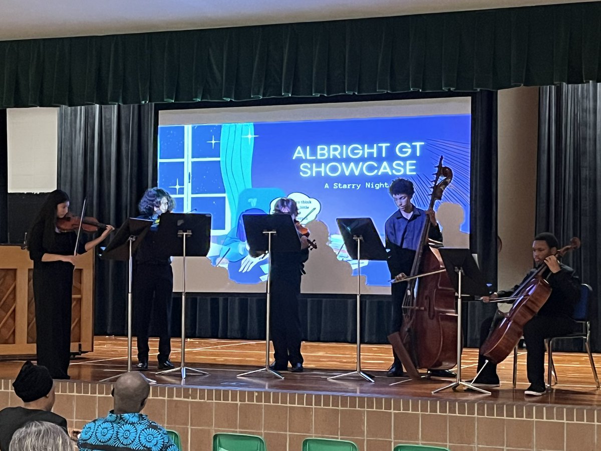 Albright’s GT Showcase!  “Celebrating Natural Intelligence” #WeAreAlief #WarriorProud @Alief_AdvAcad @AliefISD