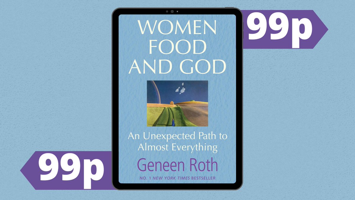 'Women Food and God is absolutely mesmerizing. And loaded with insights which can change your life.' Chistiane Northrup The insightful and life changing book #WomenFoodandGod by @GeneenRoth is just 99p! amzn.to/4aPy4ai