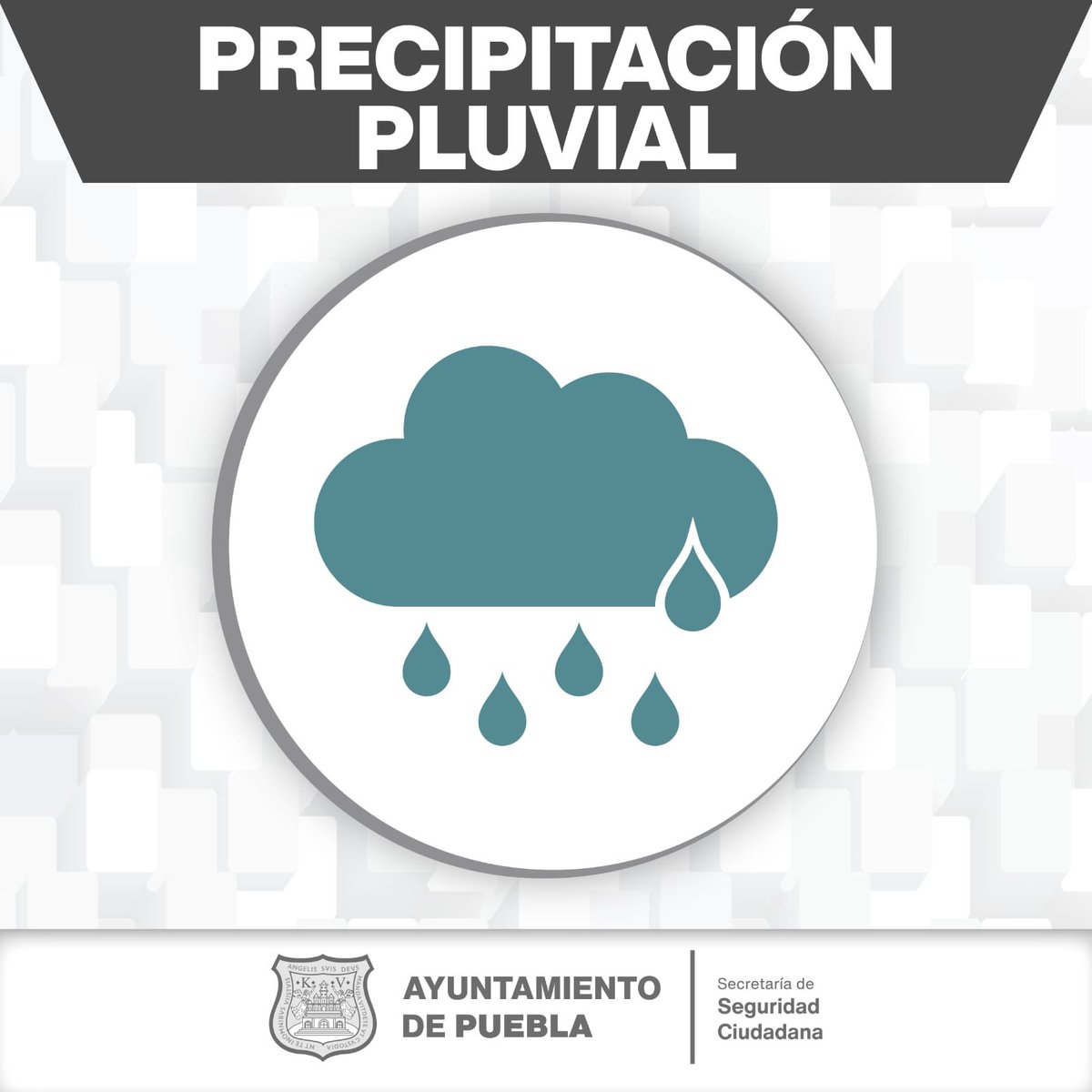 ☔️ | Se registra lluvia en algunas zonas de la ciudad, toma en cuenta las siguientes recomendaciones: 🚗 Evita frenar bruscamente. ❌ Evita estacionarte debajo de árboles, espectaculares o líneas eléctricas. 🔦 Activa tus intermitentes.