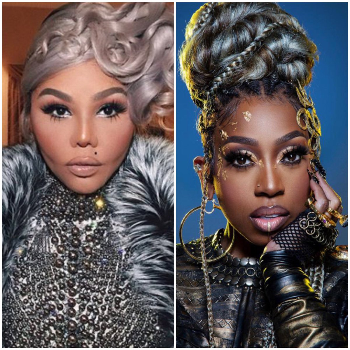 I swear These Two. 🫶🏾🫶🏾👑’s of the Future ! @LilKim and @MissyElliott