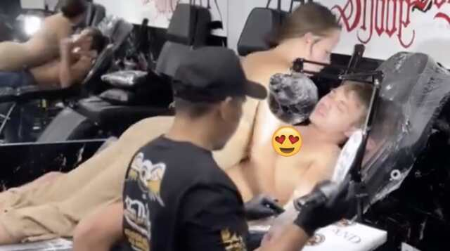 Would You Get A Tattoo At This Freaky Tattoo Shop? worldstarhiphop.com/videos/wshhJ1r…