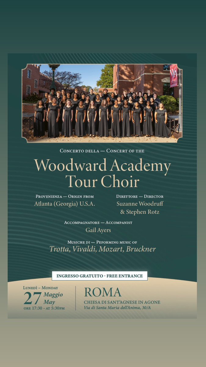 WA Choir Tour 2024 Italy 🇮🇹