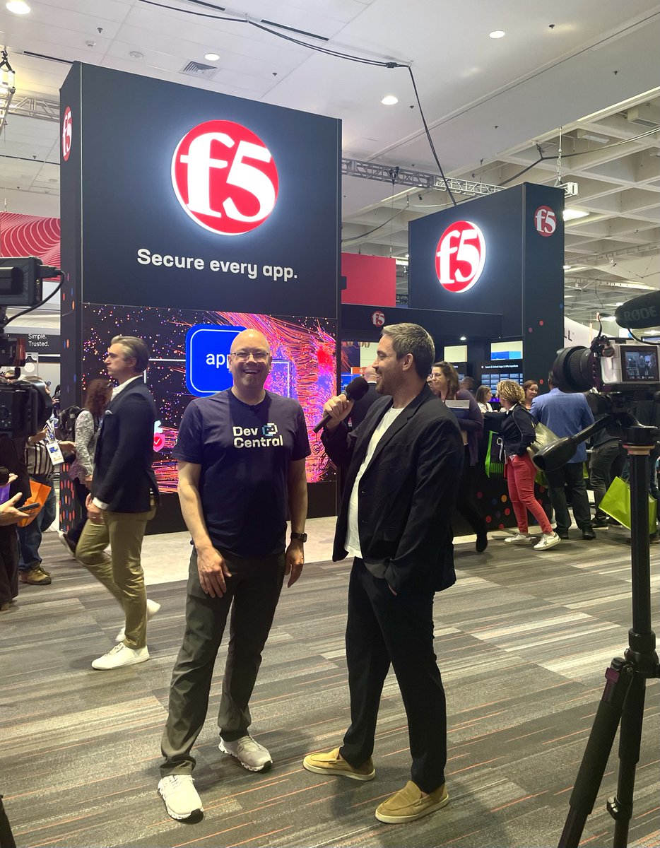 It was all smiles around the F5 booth for #RSAC 2024 day one! Don't miss the chance to chat with our experts, see live demos, and explore our latest offerings. You might even win a prize 🏆 Visit booth N-4535 for an unforgettable experience!