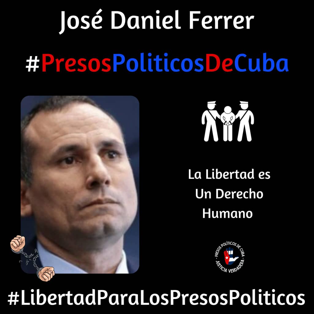 #ProhibidoOlvidar a los #PresosPoliticosDeCuba, NO podemos abandonar a los que alzaron la voz por una #Cuba libre de narcodictadura. #AbajoLaDictadura #LibertadParaLosPresosPoliticos #AbajoElComunismo #PatriaVidaYLibertad