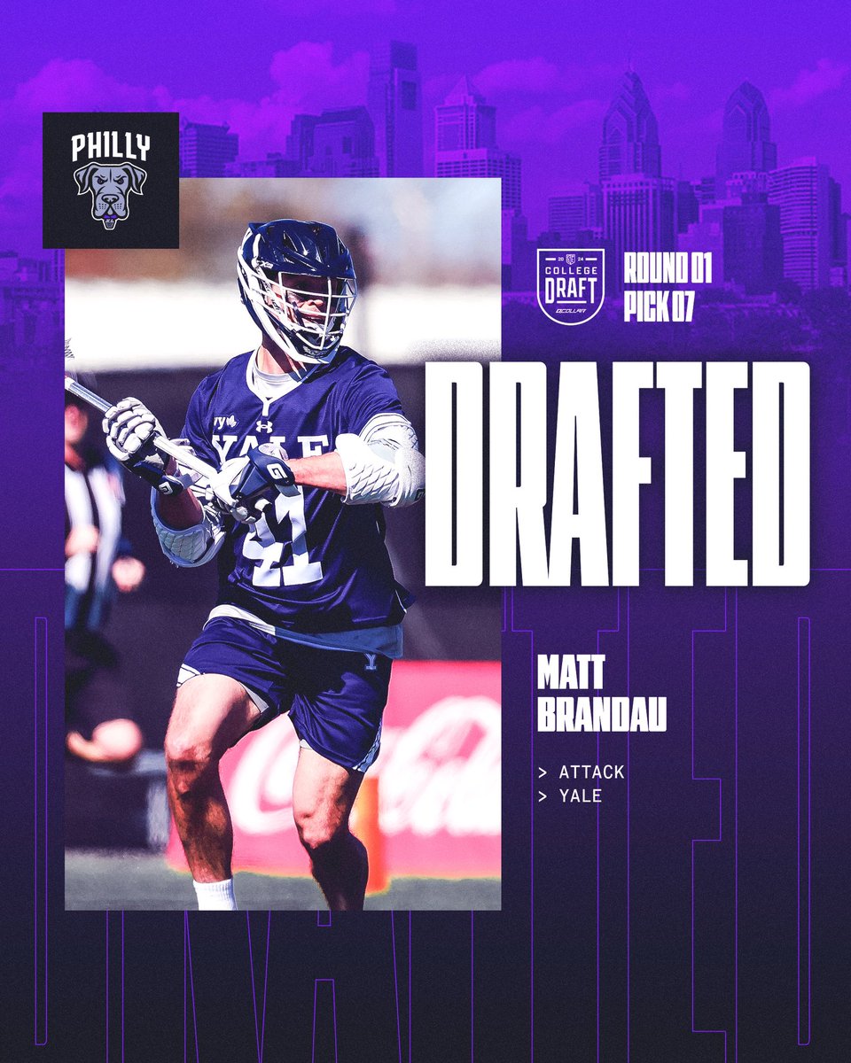 NEW DOG IN TOWN 🐶👏

with the #7 overall pick, the waterdogs select Matt Brandau!!!!
