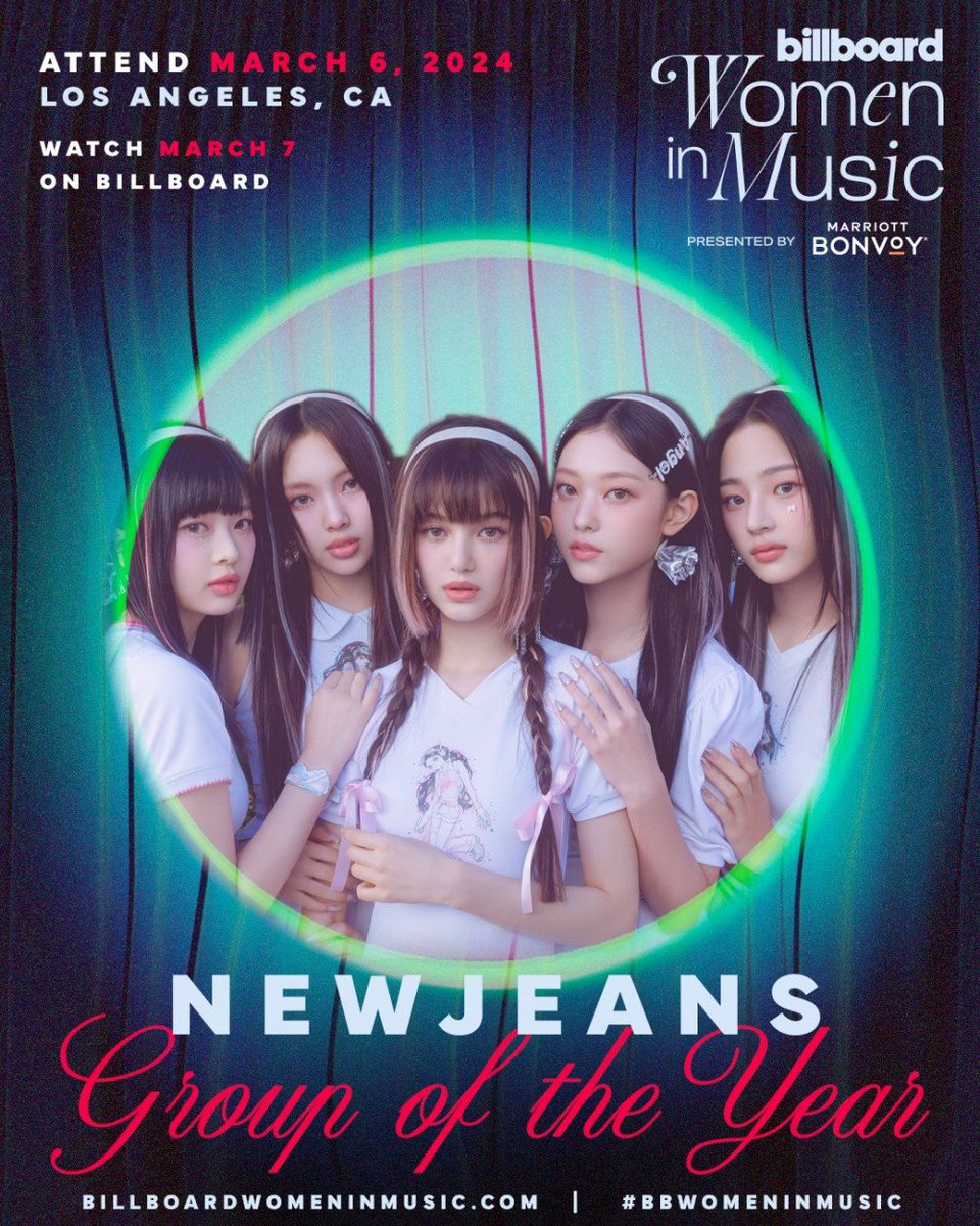 Newjeans have three top 10 hits and 11 songs on Global 200, 6 songs that charted highly on Bubbling Under 100, and have 5 entries on Hot 100. Other entries on more than ten billboard charts.

Newjeans earned their bbmas as Top Global Kpop Artist and Group of the Year!