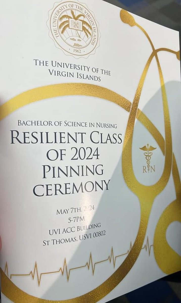 What an excellent display of commitment, joy, passion and resilience at the Pinning Ceremony at University of the Virgin Islands STT campus. Congratulations fam and much success on your pat to medical excellence.