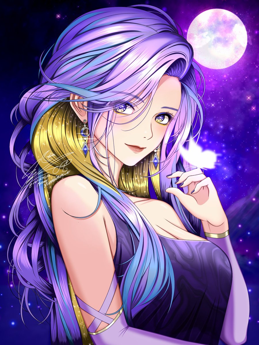 ⭐️🌙 Moona Hoshinova : The Moon Goddess 🌙⭐️
.
#Moona_Hoshinova #HoshinovArt #MoonaDEJAVU #hololive #illustrationart #hololiveID #hololivefanart #VTuberAssets #Area15 #animegirl #illustration #Vtuber素材 
.
(Don't forget to look at the comments column)