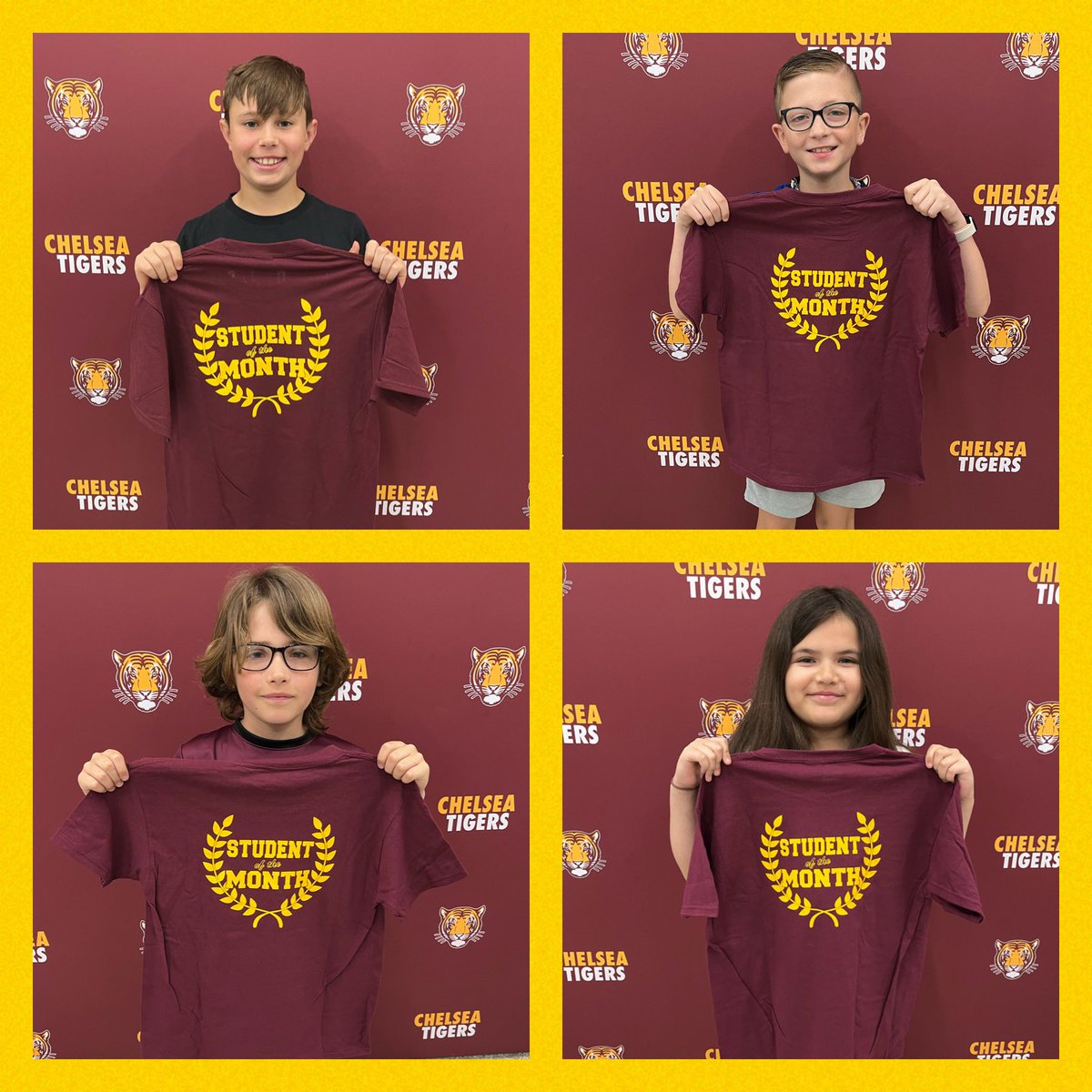 Congratulations to our April Students of the Month! Thank you for exemplifying the trait of fairness throughout the month! #LevelUp #WeAreChelsea
