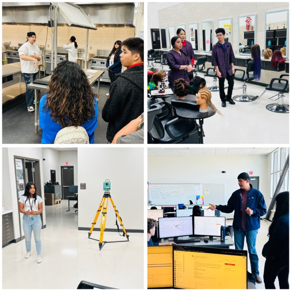 Thank you to Riverside High School Career Center for hosting our Bel Air Middle students! Our Warriors are inspired and focused on their future! 🤍💙❤️