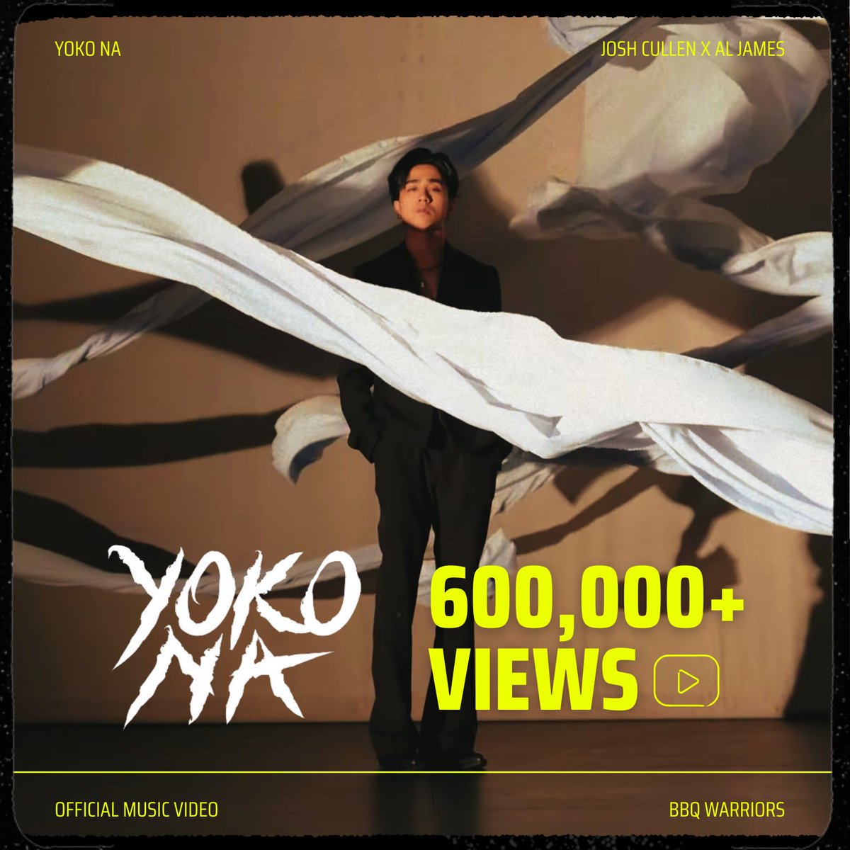 Happy 600K #YokoNa Official MV! Congratulations ssob, BBQ's, & A'TIN. Salamat sa support y'all and let's keep aiming for another milestone.

🔗 youtu.be/q9-9wVu6uVE?si…

Remember, keep streaming by manually searching first and engaging like a human being by liking, replying, and…