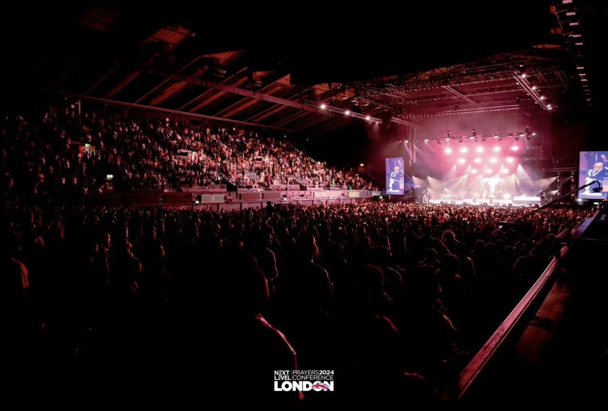 Omo see how @pastorbolaji sold out OVO Wembley Arena. People no dey take God play
