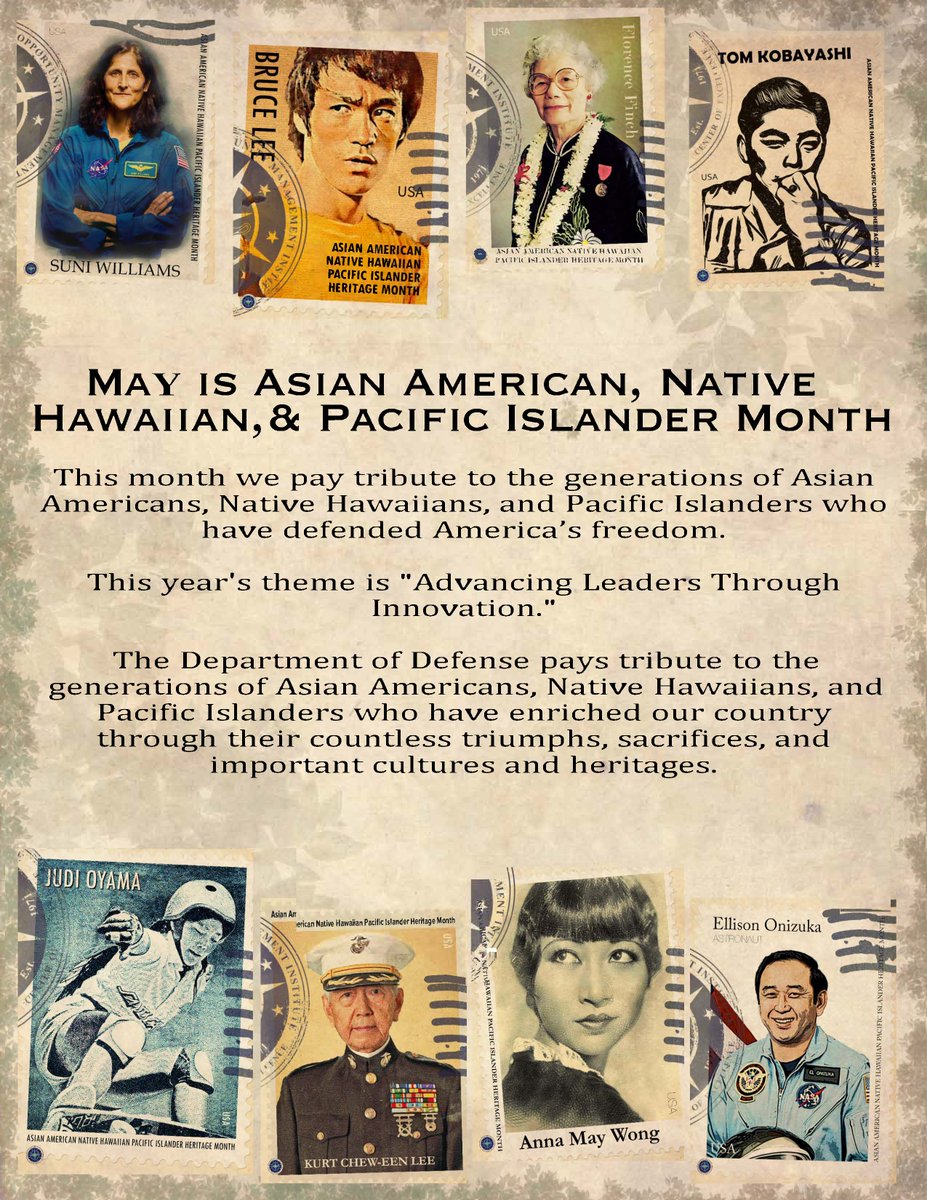 Advancing Leaders Through Innovation - Join us in paying tribute to generations of Asian Americans, Native Hawaiians, and Pacific Islanders who continue to defend America! @CNICHQ @DeptofDefense @JointBasePHH #AANHPIHeritageMonth