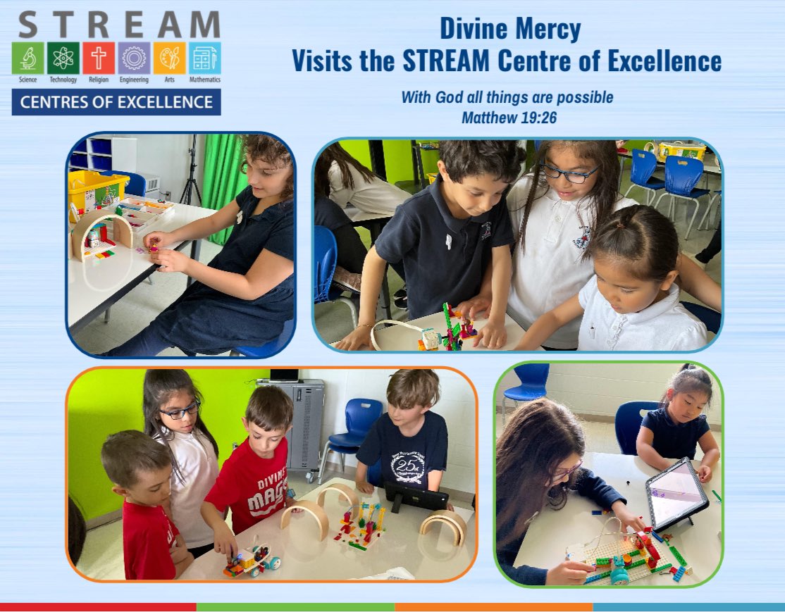 Ms. Abitrante’s Grade 1/2 class visited the STREAM centre with Ms. Rossi! Students explored & implemented the design-thinking process to design an equitable, accessible amusement park attraction! 🙌🎡🛝🎢🎟️ @angelasaggese9 @paonesl @YCDSB @STREAM_ycdsb