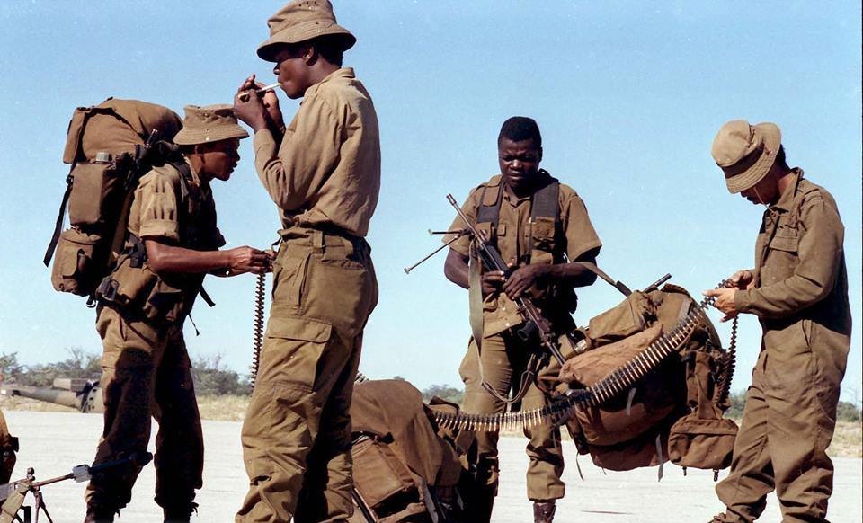B R O W N S Used throughout the SADF and SWATF during the Border War, Nutria Brown was the iconic look of South Africa's troopies. We've got repros and modern cuts, in that distinctive brown! #fireforceventures #sadf #nutriabrown #commando #recce #borderwar #militaryhistory