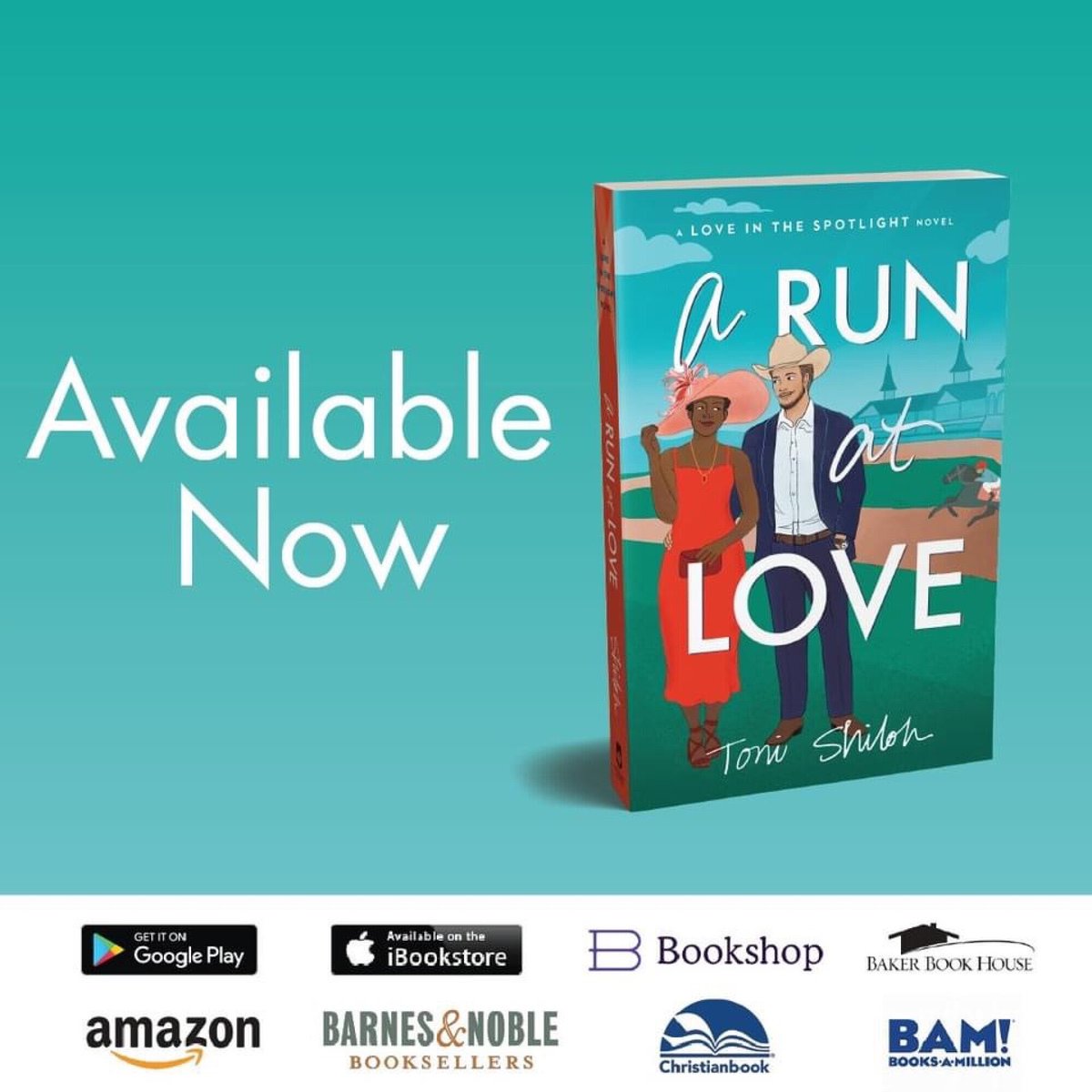 Calling all horse lovers! 🐎
A Run at Love by @tonishilohwrite just released today.  You'll enjoy this contemporary romance read with diverse characters, friends to more trope, an interracial couple, and horses. 
#stepintoashilohbook #diversereads #diversecharacters #tonishiloh