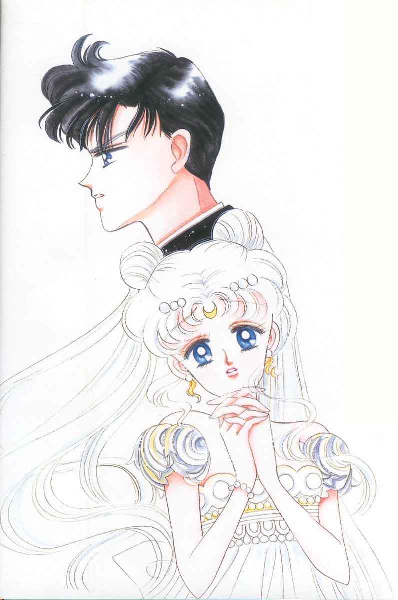 Some more lovely official art.
#SailorMoonManga #PrincessSerenity #PrinceEndymion #MoonlitRose