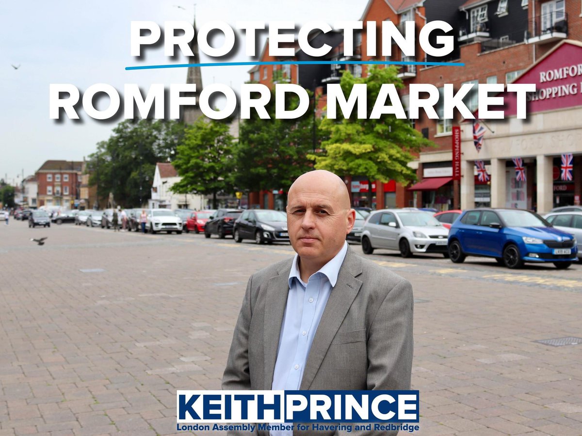 I will always fight to protect the status of Romford Market. @AndrewRosindell and the Havering Conservative Group will always stand up for our historic market.