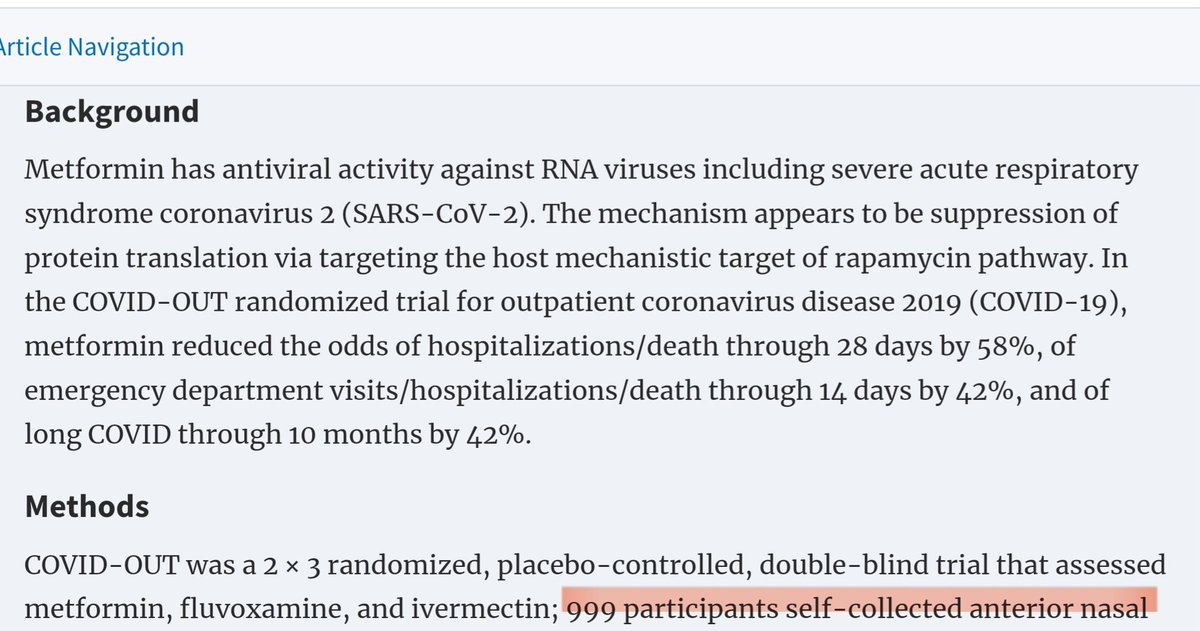 MattMcInnis6's tweet photo. @PaulSaxMD @BogochIsaac @CIDJournal @BramanteCarolyn @boulware_dr I really have #ZERO issue #FollowingTheScience WHEN the #Science #EXISTS, but you trying to pass this off as #Science is the problem!
"999 participants self collected nasal swabs"?
How come nobody was allowed to swab themselves at COVID testing facilities?
Nope,  no issues here! https://t.co/gFFcWcPwg8