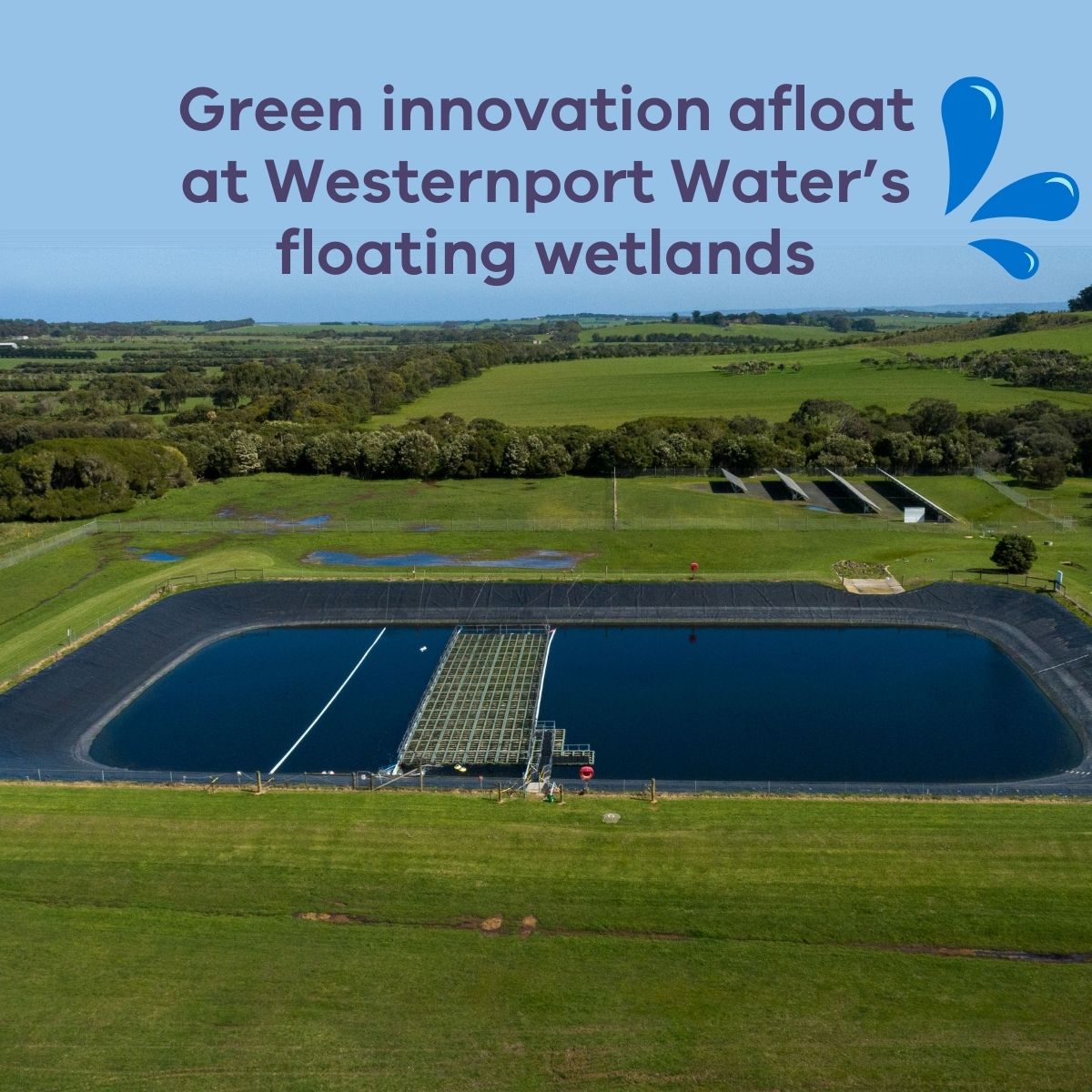 Transforming sewage treatment on Phillip Island 💙 @WesternportWtr's new floating wetland system is a game-changer. It reduces emissions and helps absorb excess nutrients and contaminants from the water 🌿 Discover more at westernportwater.com.au/our-community/…