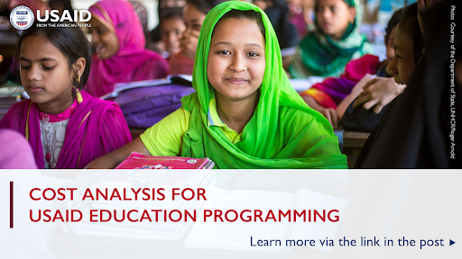 A first-of-its kind training provides detailed insight into @USAID’s recommended and required practices for analyzing and reporting on the cost of education programming. Learn more about how this supports the sustainability of USAID-funded activities: edu-links.org/resources/cost…