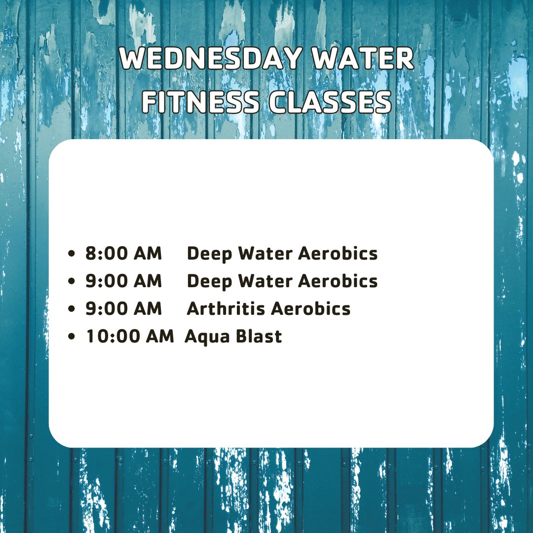 Check out our Wednesday Exercise Class options! #raymca #strongertogether #forabetterus #discoveryourY #findyourY #domorein2024