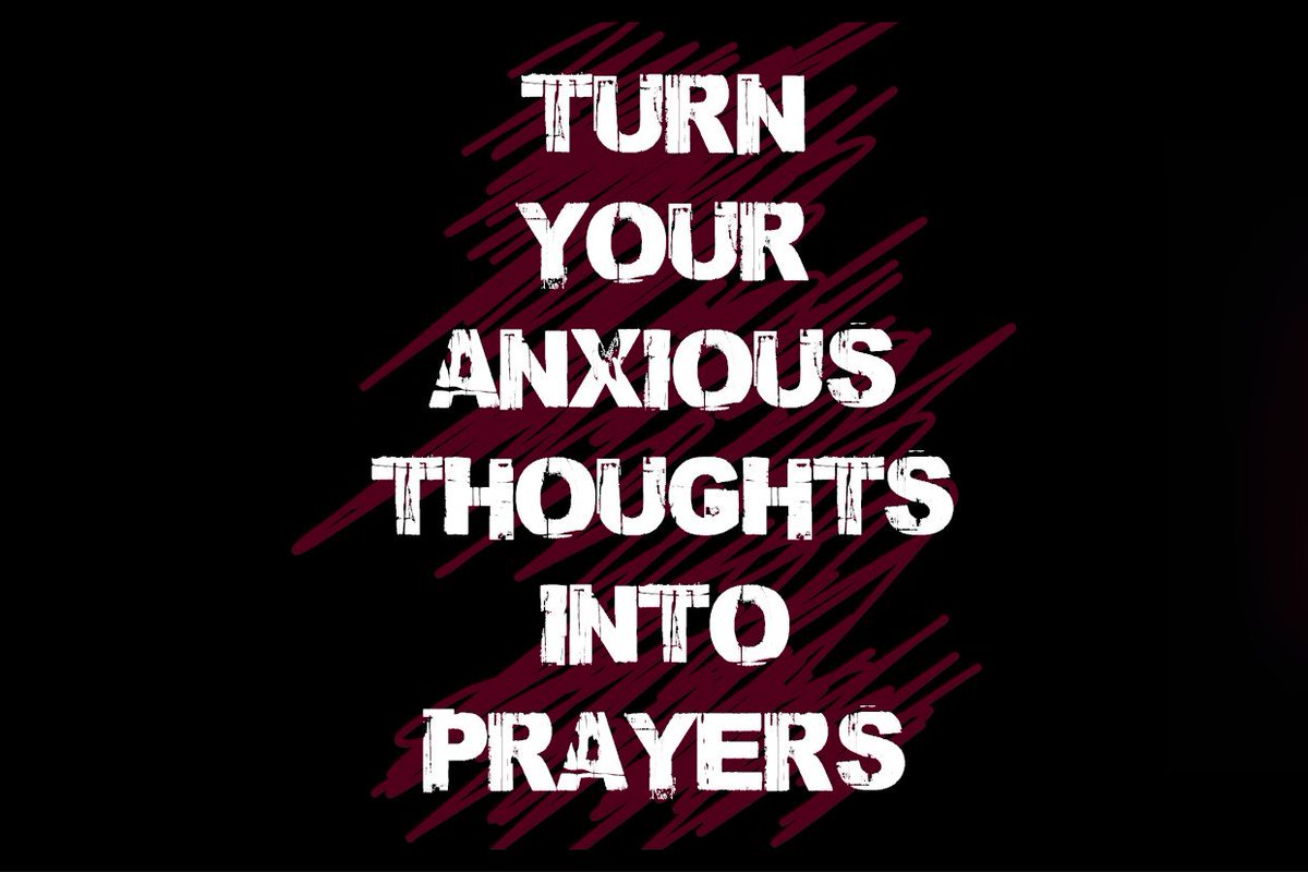 Are you worried or anxious? Turn those thoughts into prayers! #TuesdayTruth #Pray