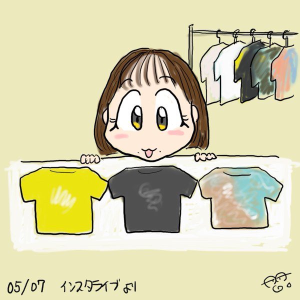 05/07 Tシャツも“いろいろ“
#momoclo_fanart