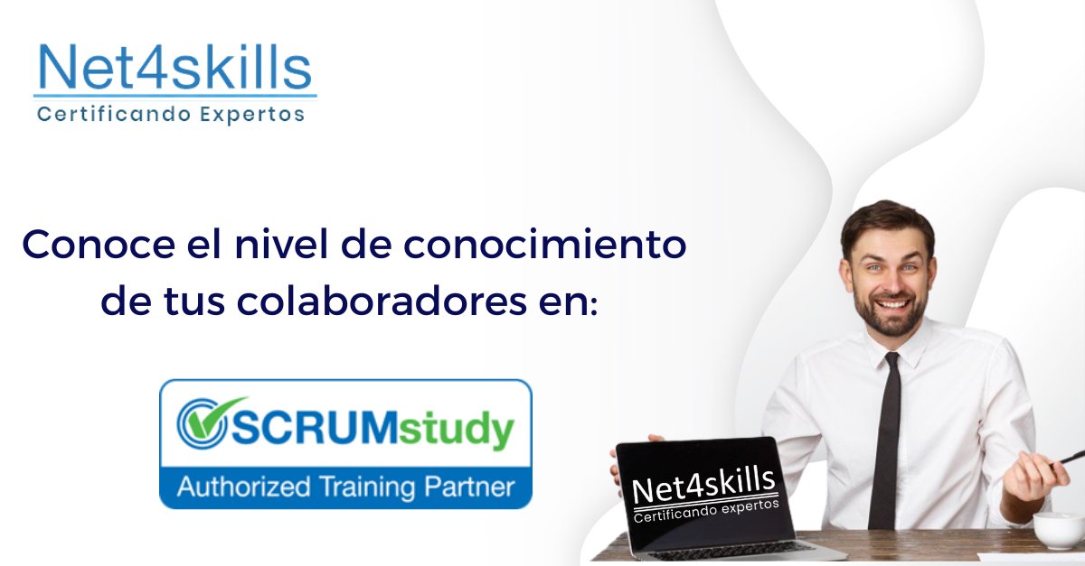 ¡Realiza nuestra PRUEBA GRATUITA de #Scrum y descubre la experiencia que tendrán tus colaboradores al evaluarse con #Net4skills! hubs.la/Q02vYVpV0 🤓 Con nuestro servicio Premium te ayudaremos a identificar las áreas de oportunidad de tu equipo de trabajo