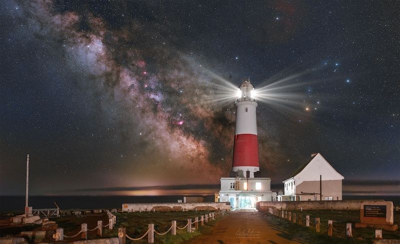 Emil Andronic in Portland Bill, Dorset, U.K., captured this great shot of the local lighthouse and the Milky Way last Saturday. Emil wrote: 'I haven't seen the sky so nice and clean in a very, very long time. It was just perfect.' Thank you, Emil! 🌌 ecp.earthsky.org