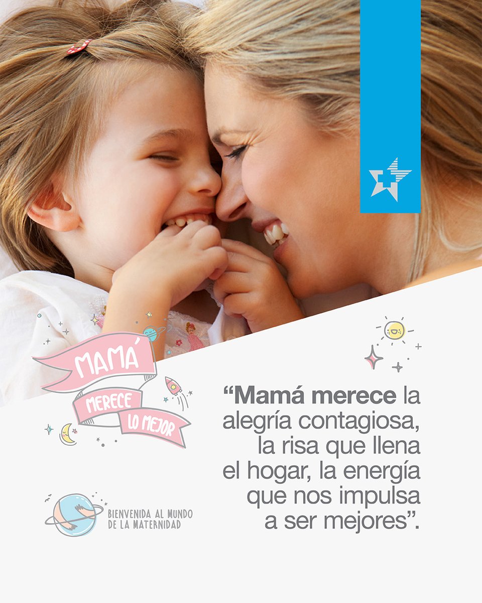 ¡El hogar es donde está mamá! Iluminas nuestros días con tanto amor y alegría que día a día nos das.  

Mamá merece lo mejor. ⭐️

#StarMédica
#Maternidad
#MamáyBebé