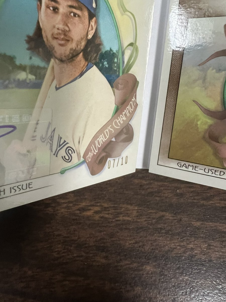 @CardPurchaser Any Bo Bichette fans out here? Not a bad pull from a $17 clearance blaster.
#TheHobby
#TorontoBlueJays